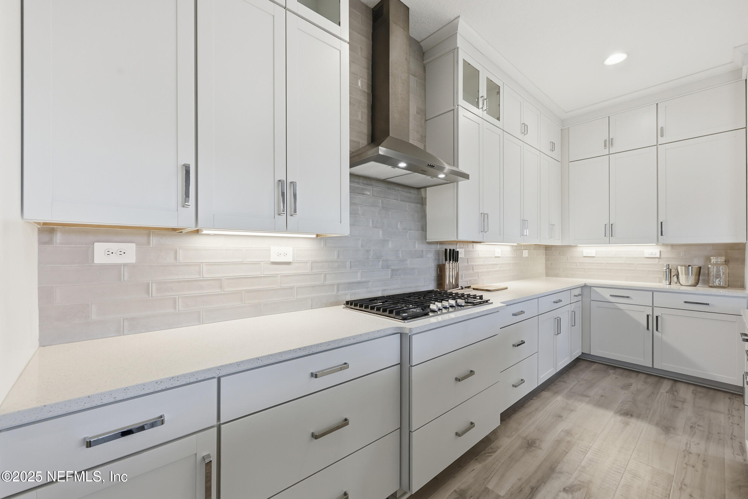 45 Rum Runner Way St. Johns, FL 32259 - Photo 12 of 50 a kitchen with stainless steel appliances white cabinets and a sink