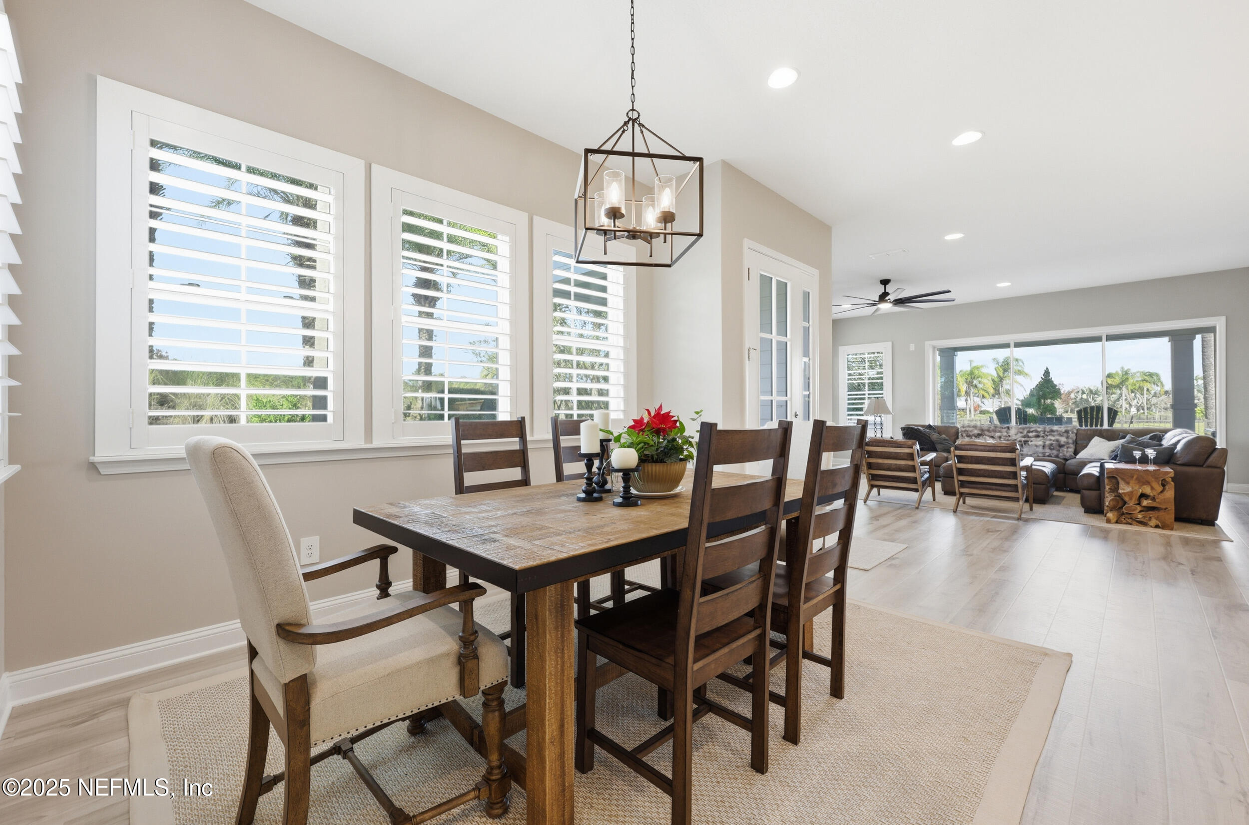 45 Rum Runner Way St. Johns, FL 32259 - Photo 14 of 50 a view of a dining room with furniture window and outside view