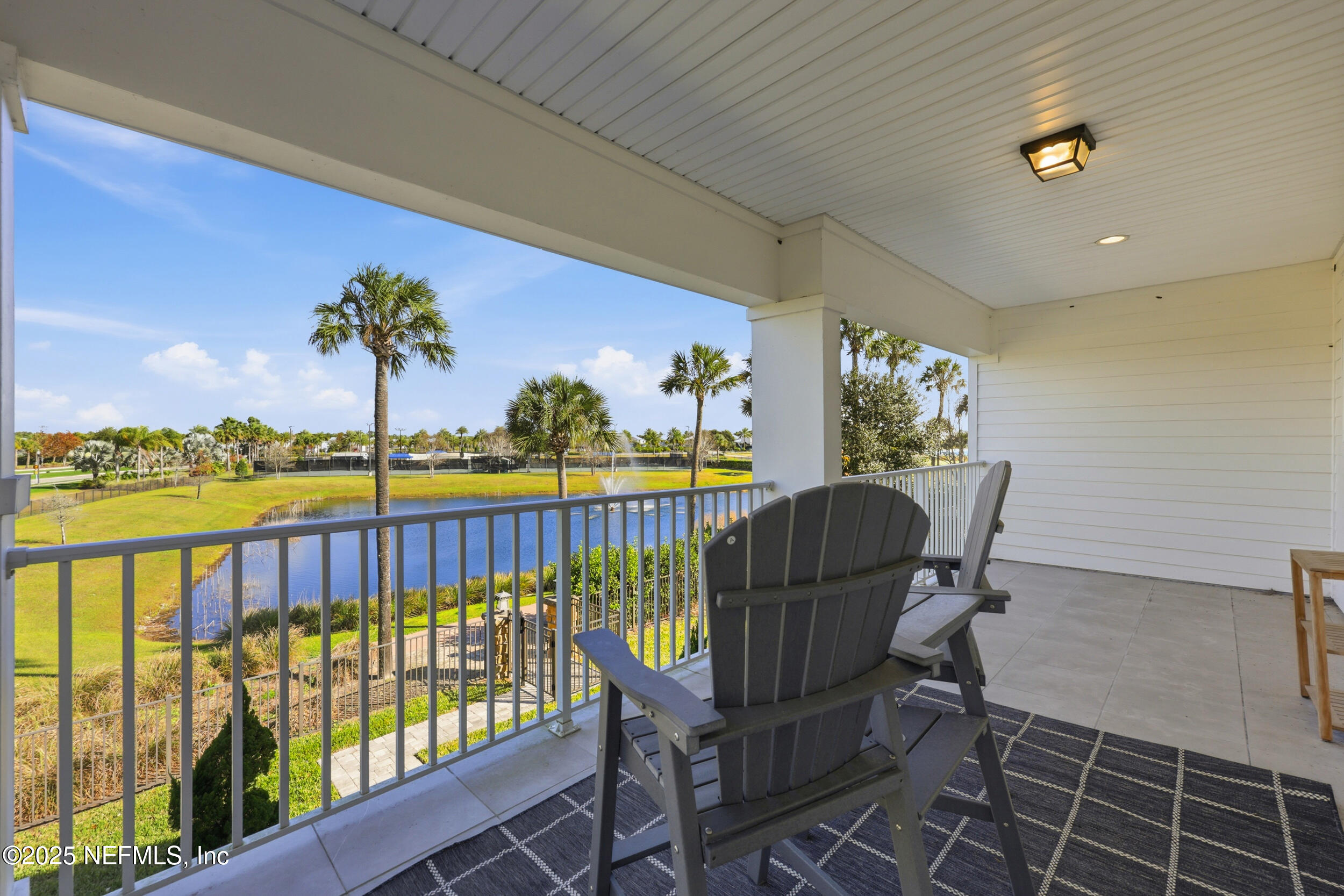 45 Rum Runner Way St. Johns, FL 32259 - Photo 20 of 50 a balcony with furniture and a potted plant