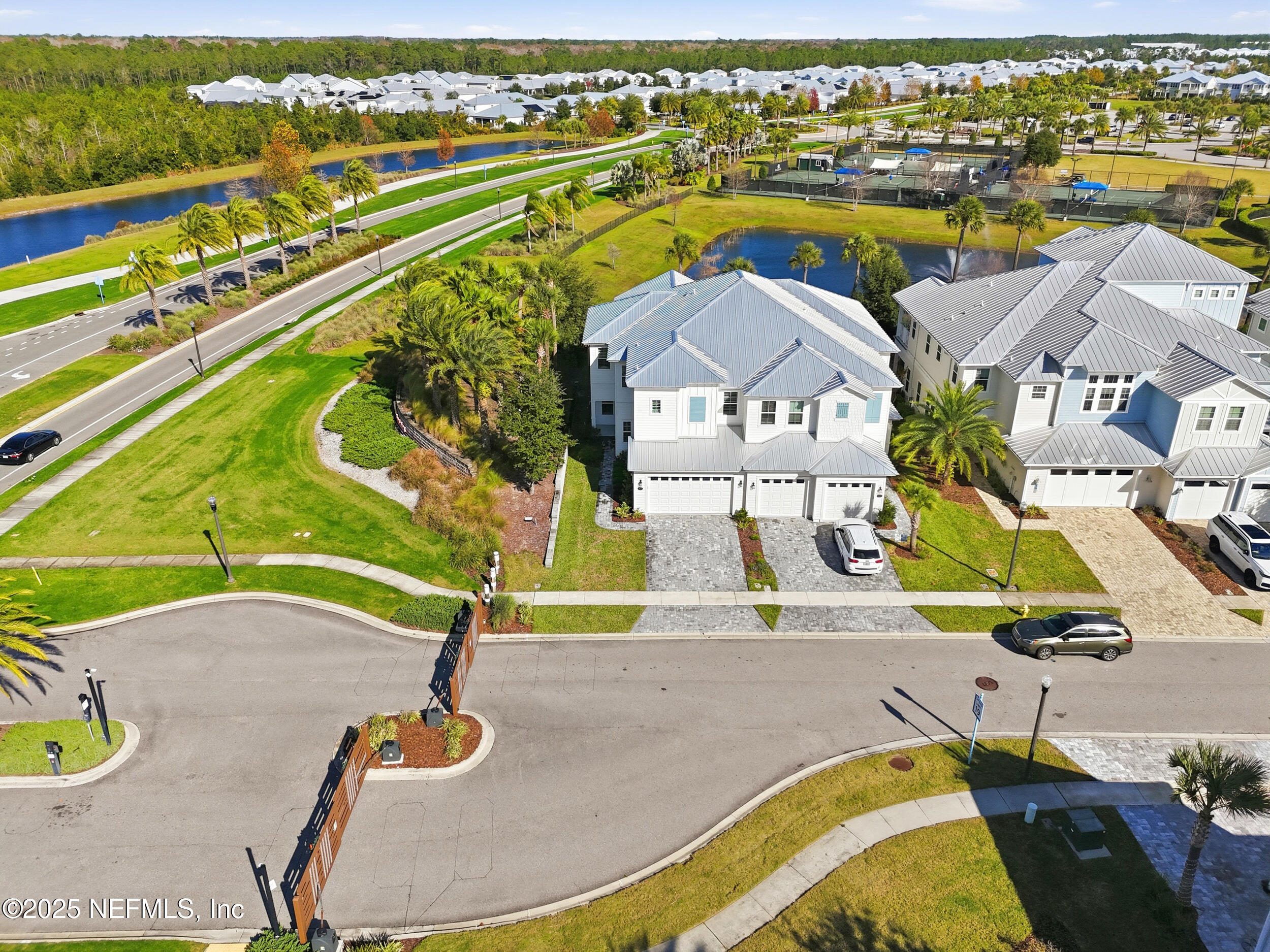 45 Rum Runner Way St. Johns, FL 32259 - Photo 39 of 50 an aerial view of a swimming pool with outdoor seating