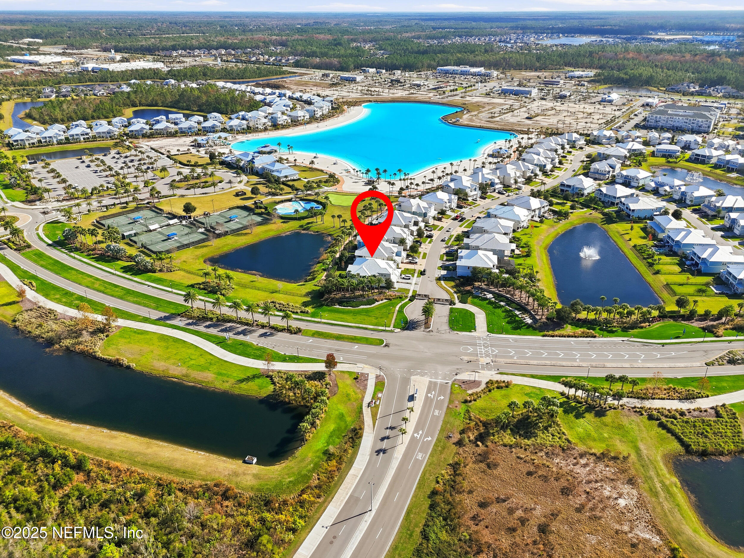 45 Rum Runner Way St. Johns, FL 32259 - Photo 44 of 50 an aerial view of residential houses with outdoor space