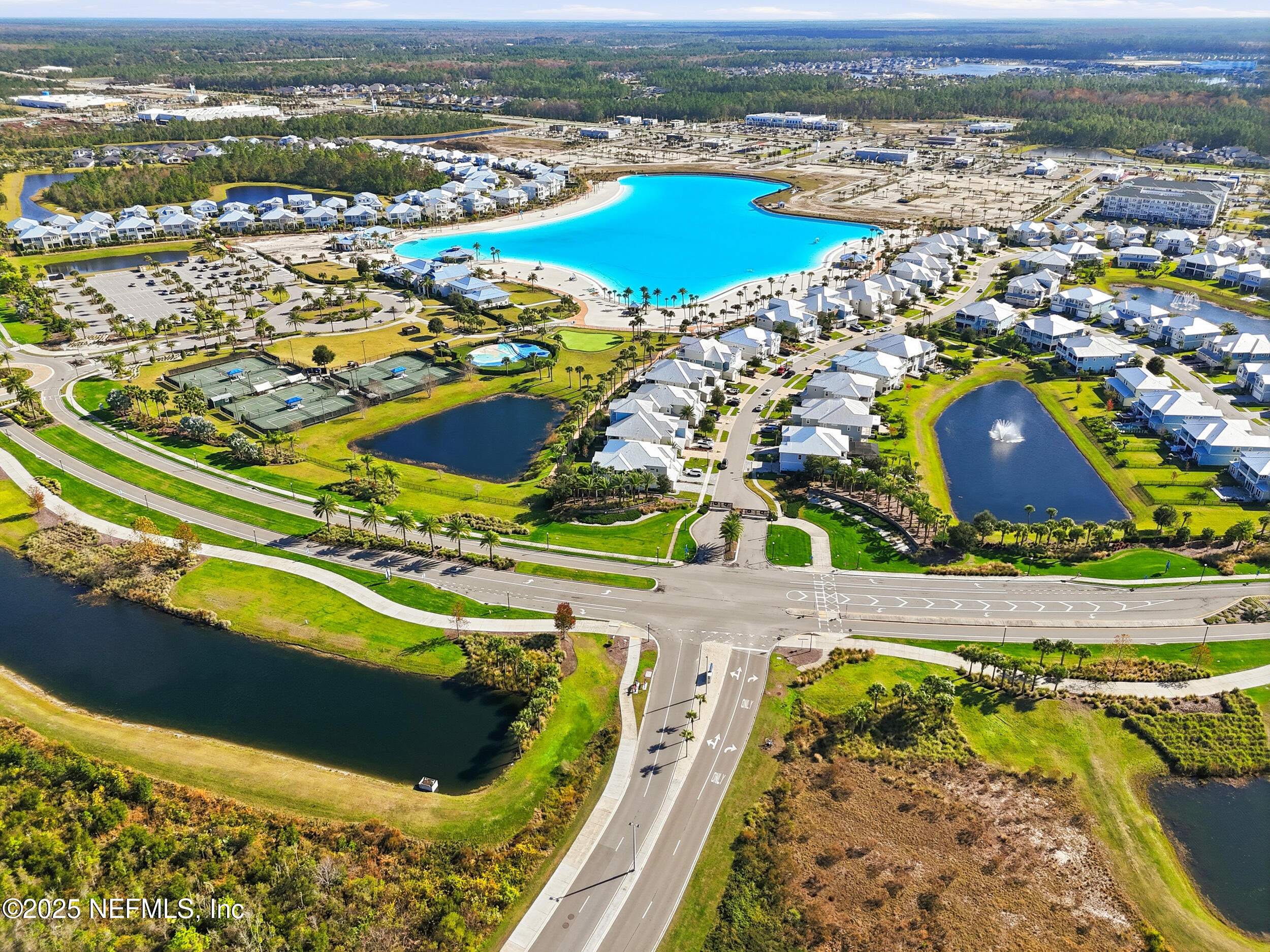 45 Rum Runner Way St. Johns, FL 32259 - Photo 45 of 50 an aerial view of residential houses with outdoor space