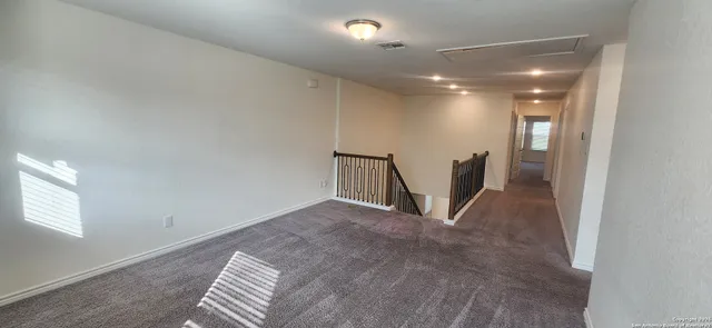 a view of entryway with stairs