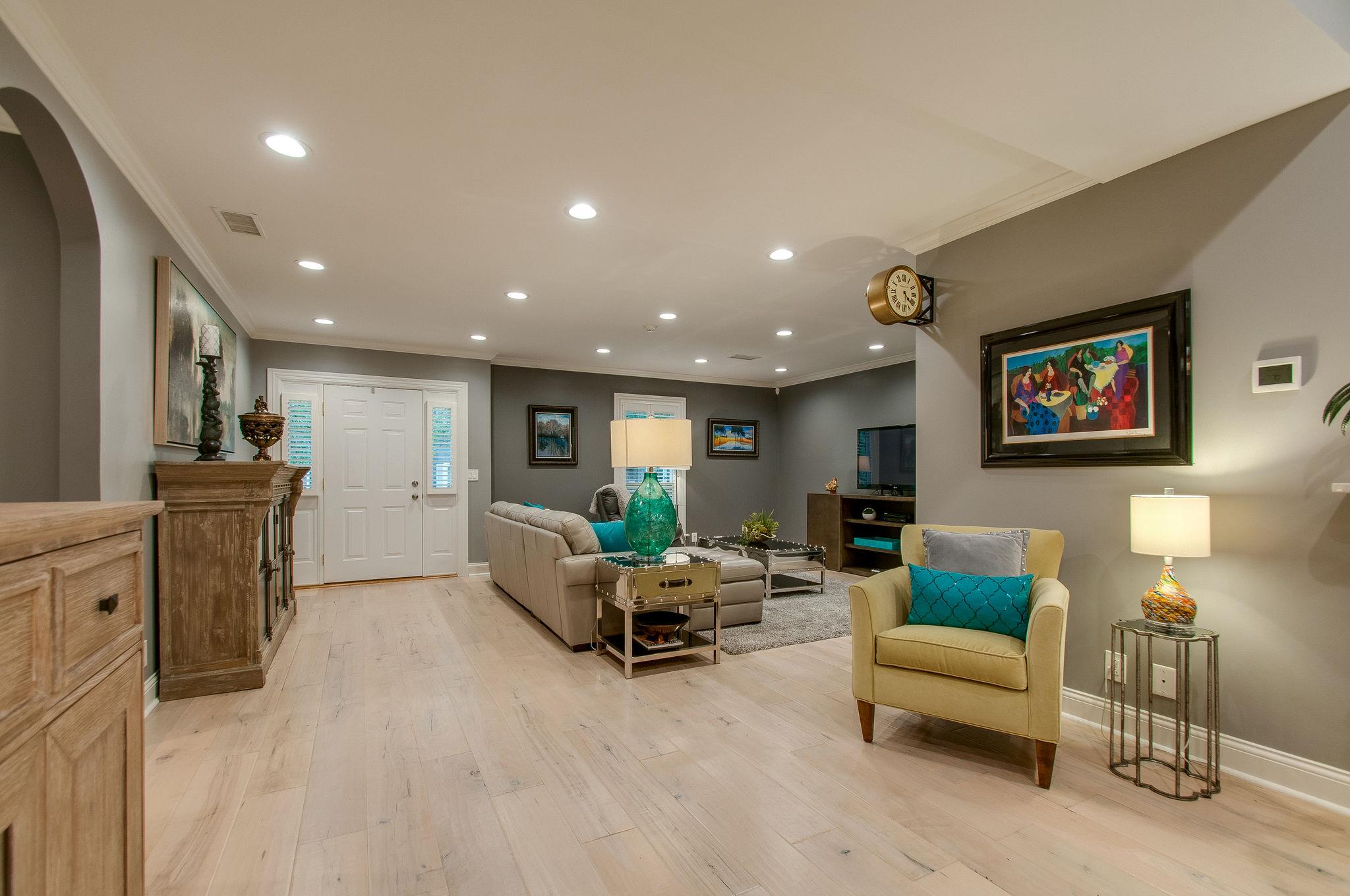 731 General George Patton Road Nashville, TN 37221 - Photo 2 of 19 a living room with furniture and a wooden floor