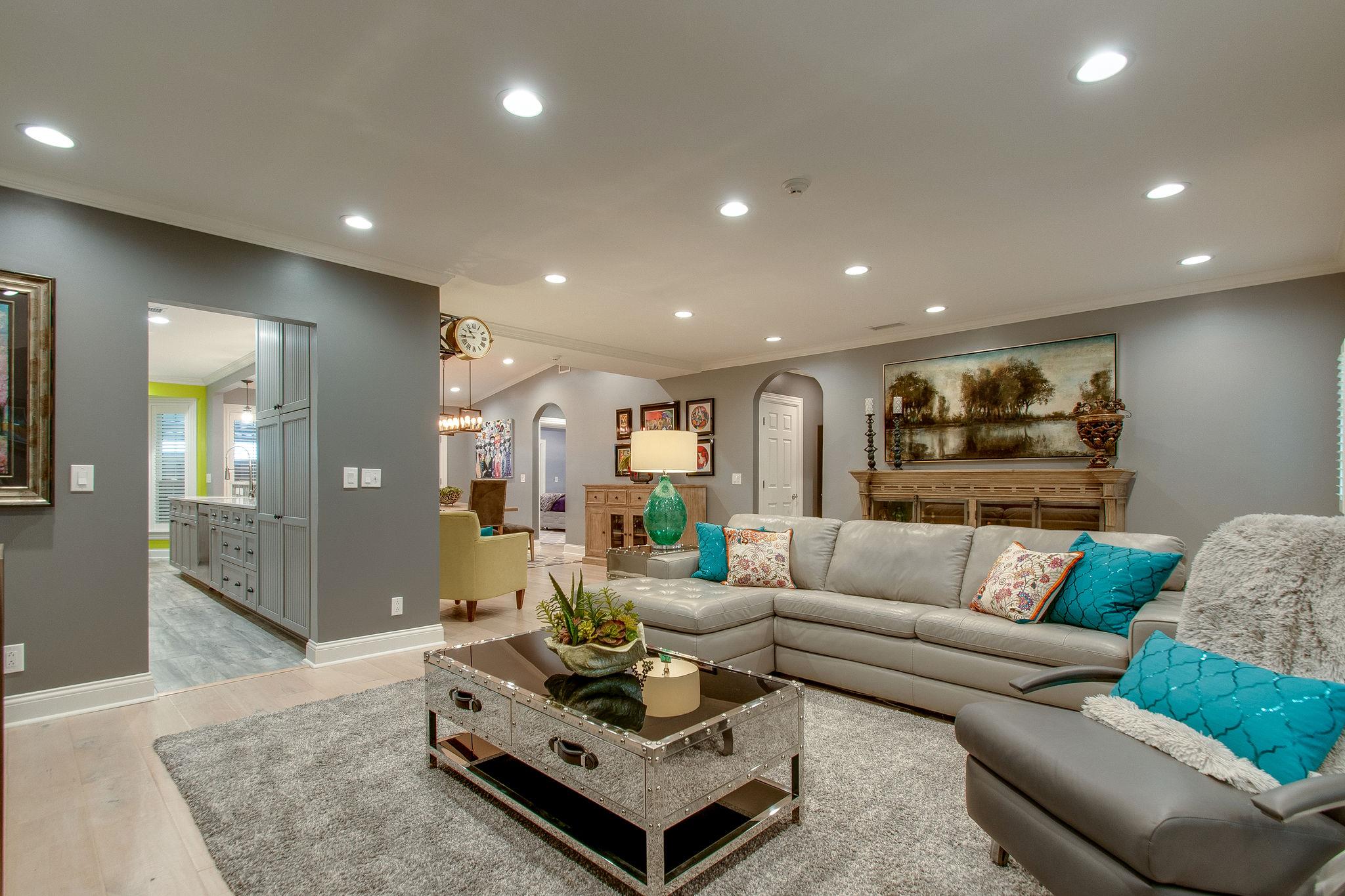 731 General George Patton Road Nashville, TN 37221 - Photo 3 of 19 a living room with furniture and wooden floor