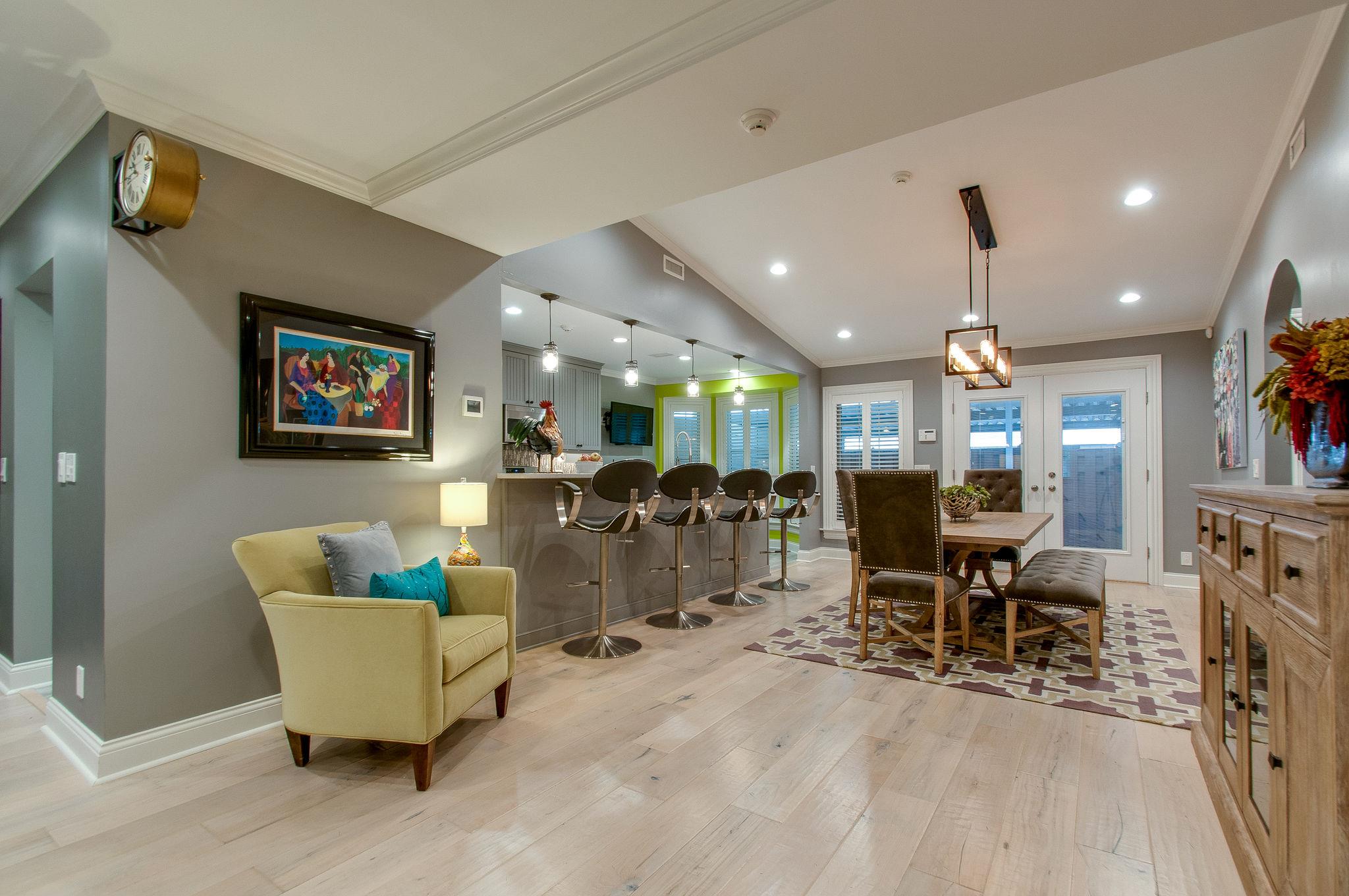 731 General George Patton Road Nashville, TN 37221 - Photo 5 of 19 a living room with furniture and a chandelier