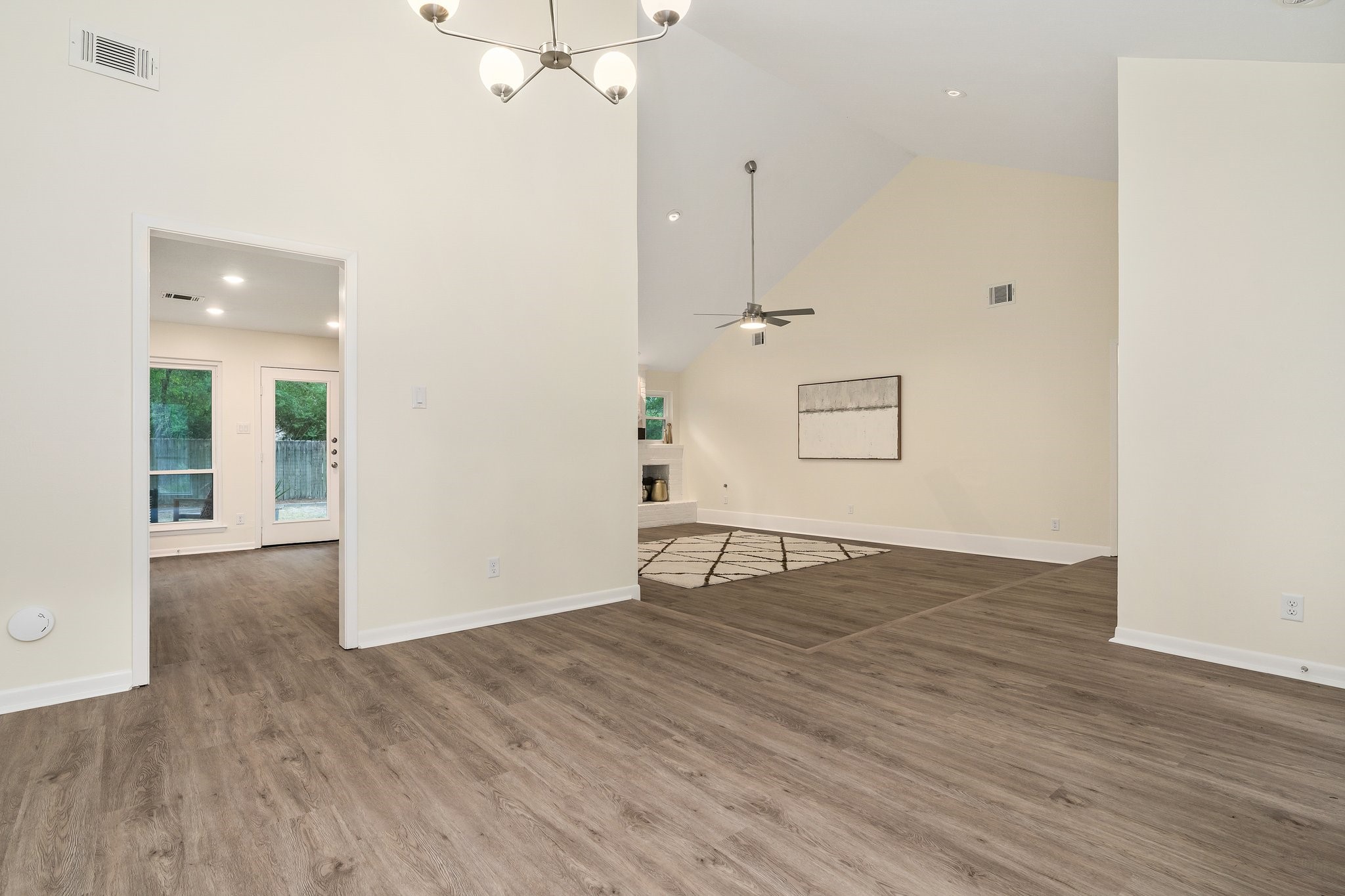 1924 Nursery Road The Woodlands, TX 77380 - Photo 6 of 29 Formal Dining into kitchen