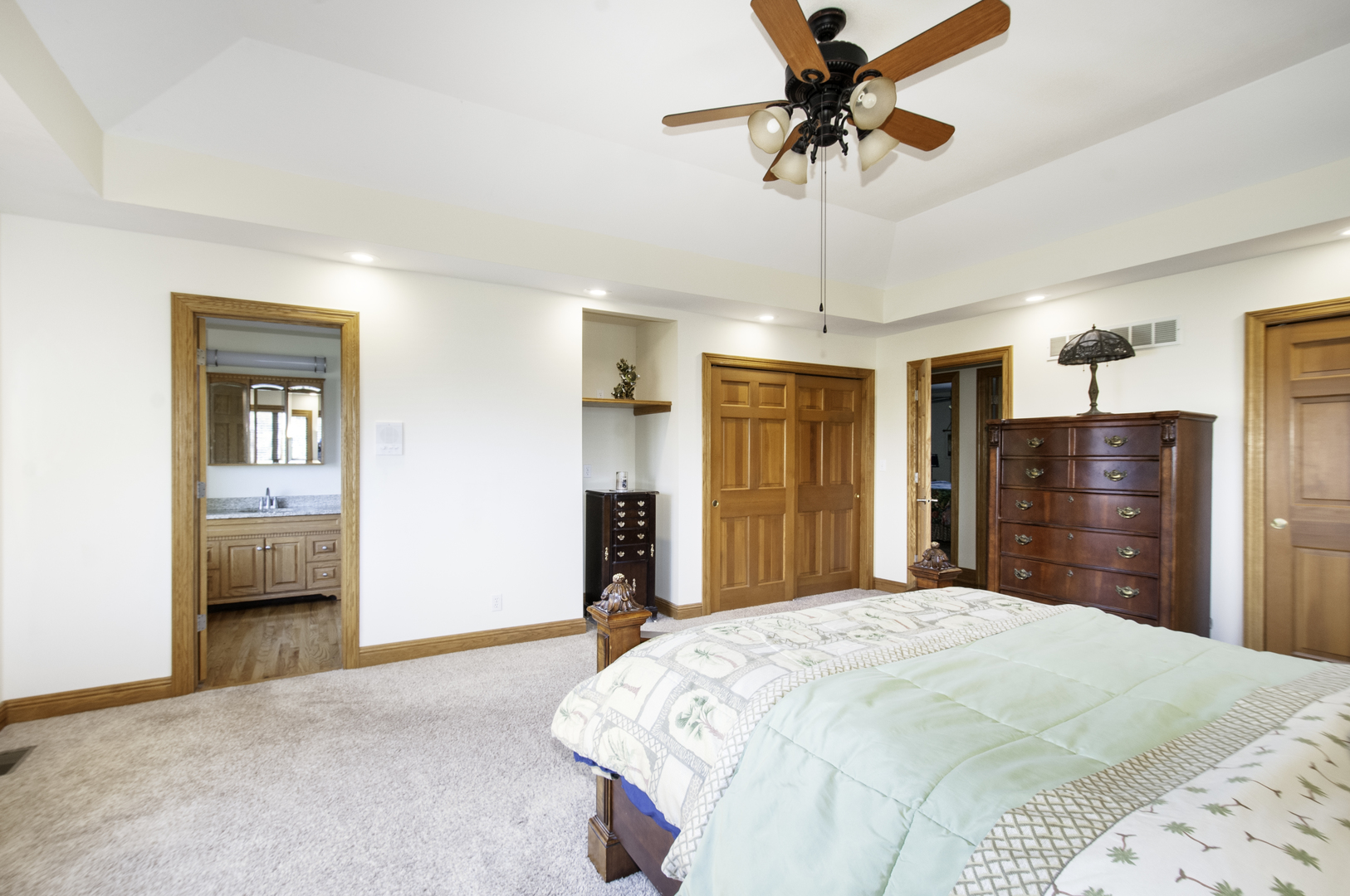 24738 South Walnut Street Elwood, IL 60421 - Photo 12 of 20 a bedroom with a bed dresser and a window