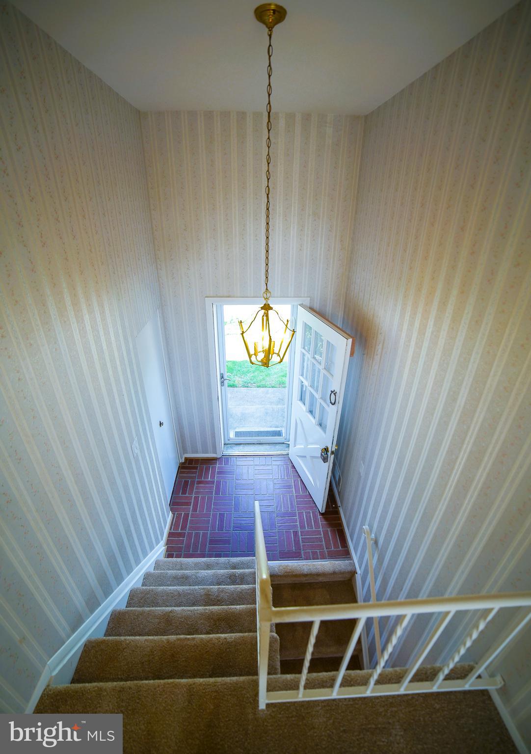 219 Northway Road Reisterstown, MD 21136 - Photo 33 of 47 stair down and foyer