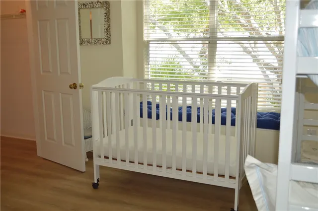 a bathroom with a window