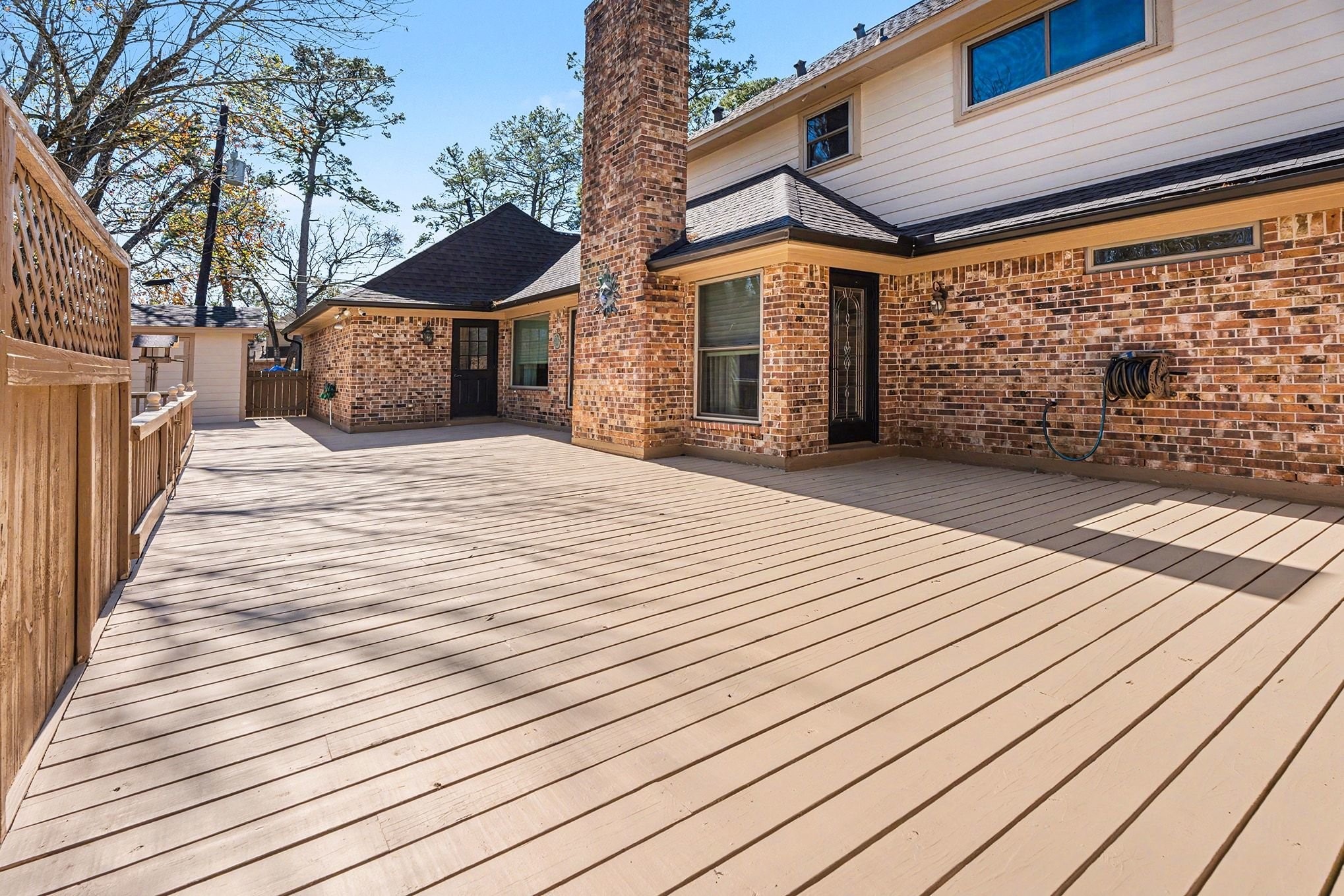 3409 Winter Lane Baytown, TX 77521 - Photo 36 of 44 a front view of a house with a large window