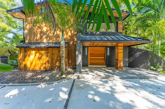 a view of a front door of a house