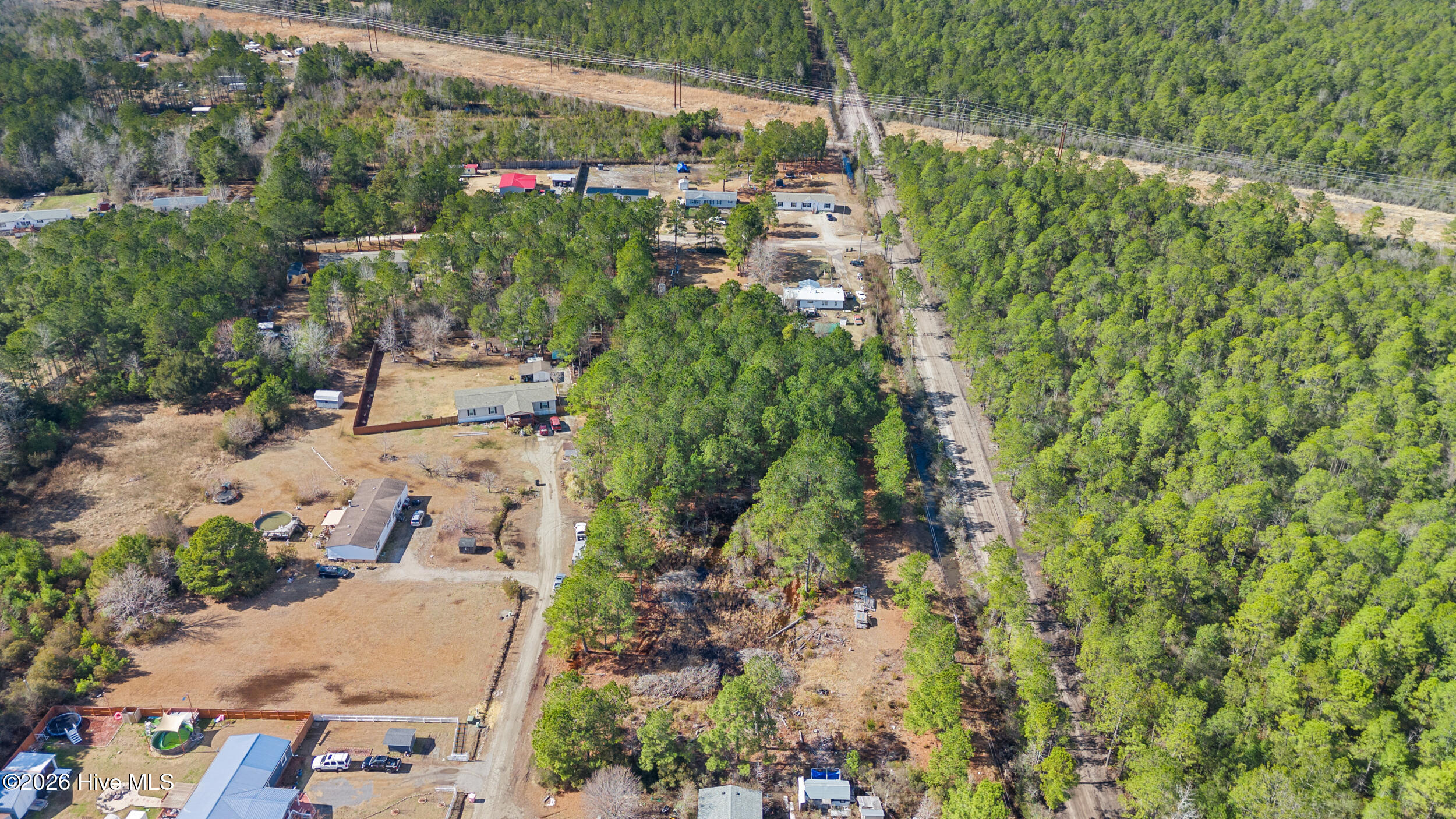 66 Tree Top Court Hampstead, NC 28443 - Photo 3 of 7 Aerial View 1