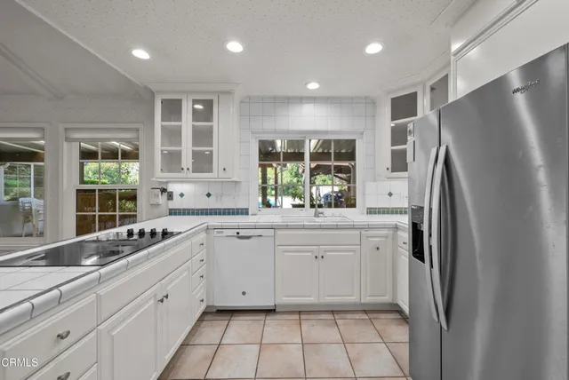 a room with furniture and windows