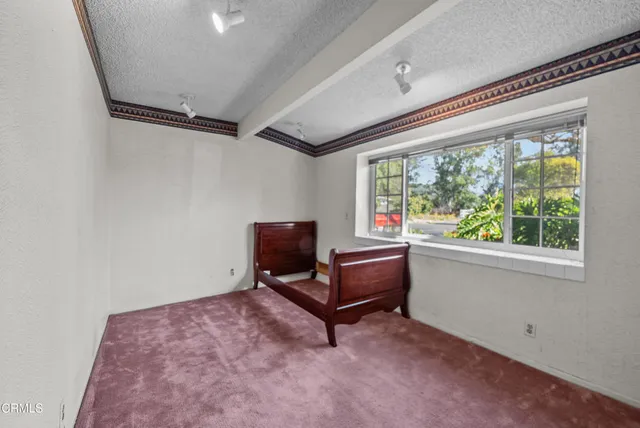 a room with a washing machine