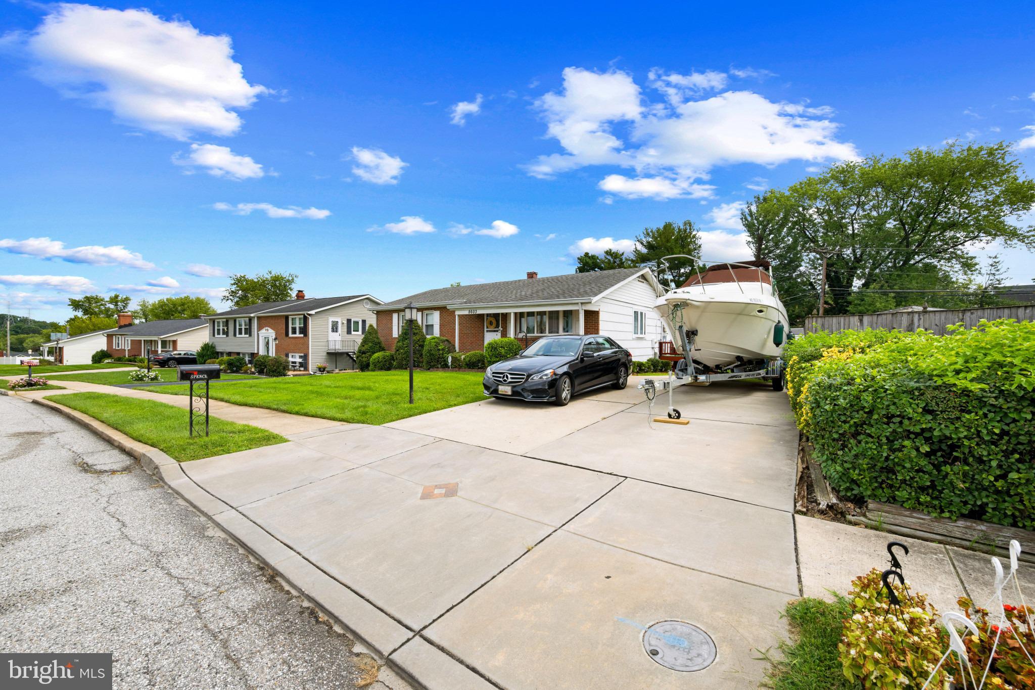8603 Delegge Road Rosedale, MD 21237 - Photo 2 of 38 Driveway