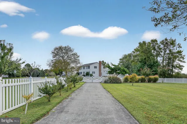 an aerial view of a house having outdoor space