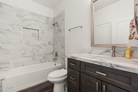 en empty room with windows