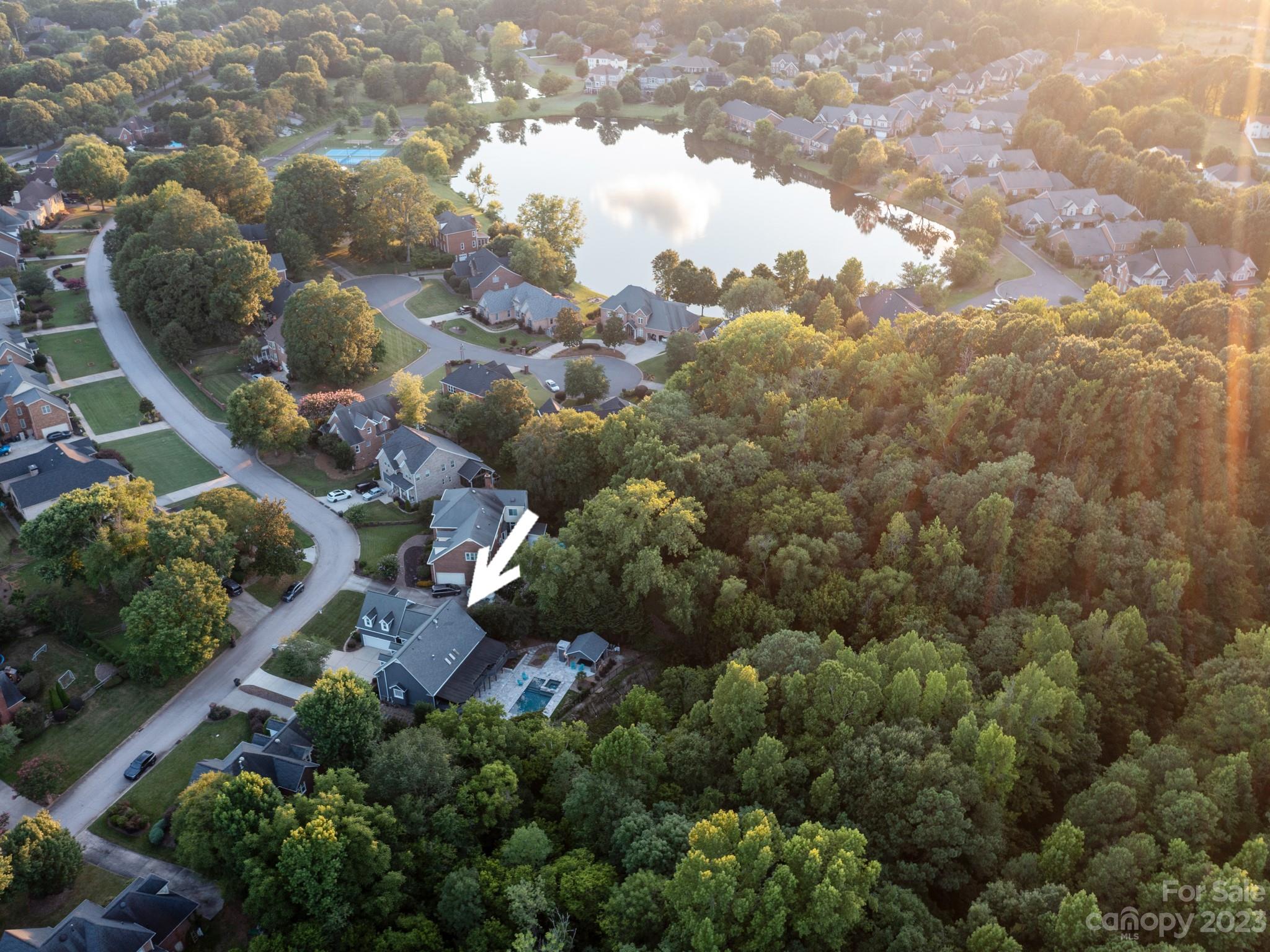 684 Beacon Knoll Lane Fort Mill, SC 29708 - Photo 4 of 46 an aerial view of multiple house