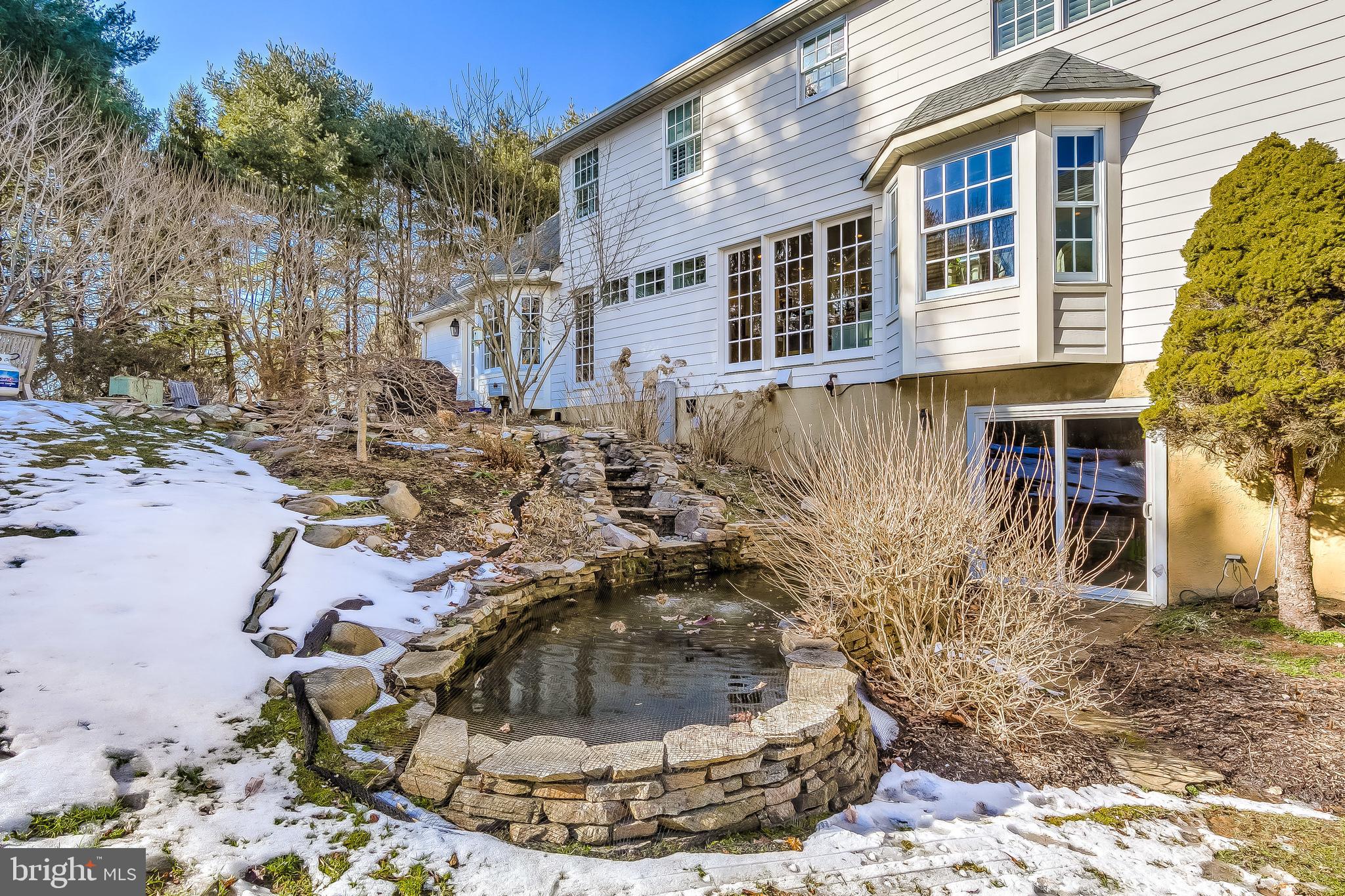 13814 Cripplegate Road Phoenix, MD 21131 - Photo 49 of 56 Exterior Rear and Fish Pond