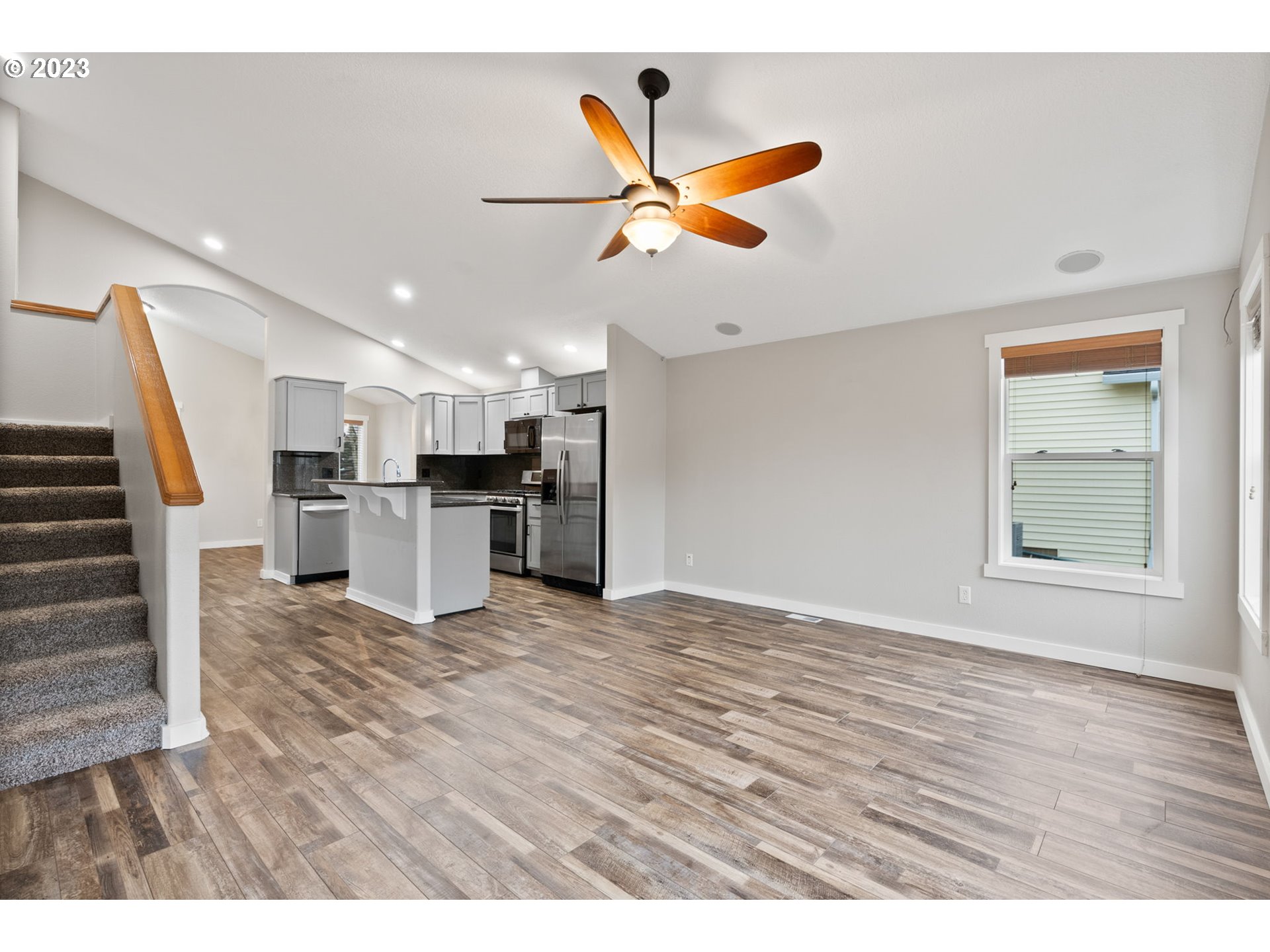 38446 Miller Street Sandy, OR 97055 - Photo 17 of 40 a view of kitchen and wooden floor