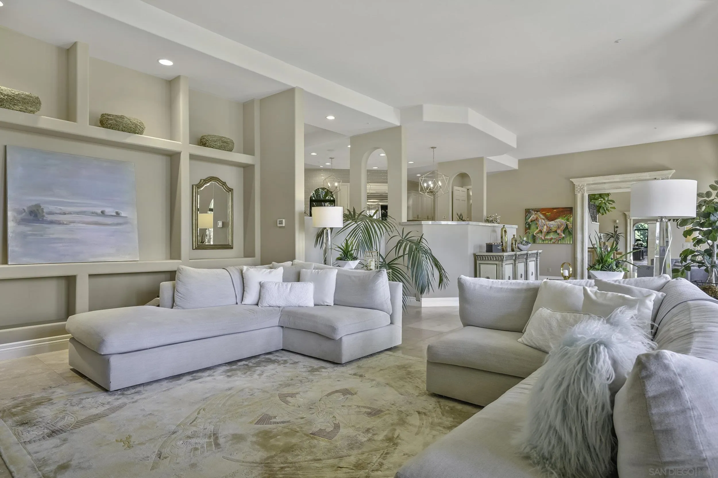 5305 La Crescenta Road Rancho Santa Fe, CA 92067 - Photo 37 of 63 Family room is conveniently located off the kitchen