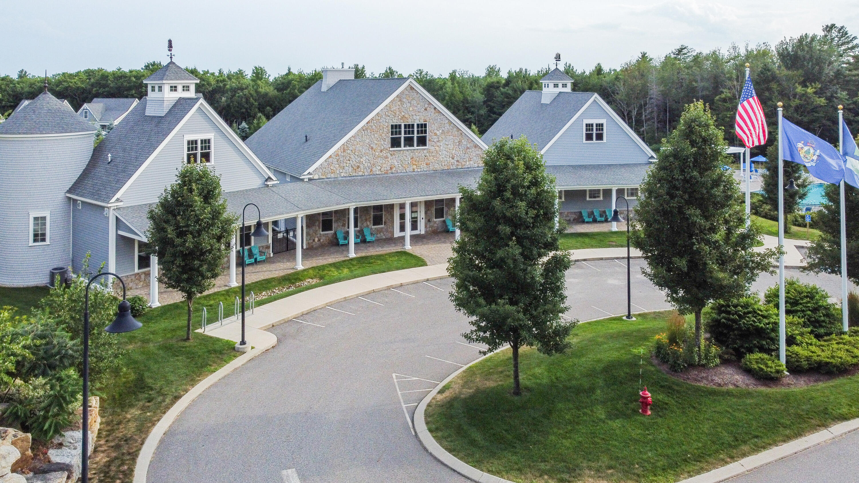 17 Adams Lane, Unit 1 Arundel, ME 04046 - Photo 42 of 43 CLUBHOUSE UP CLOSE