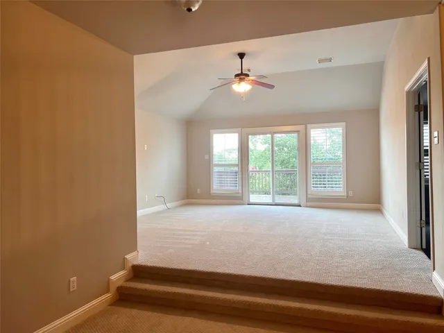 a view of a wooden deck