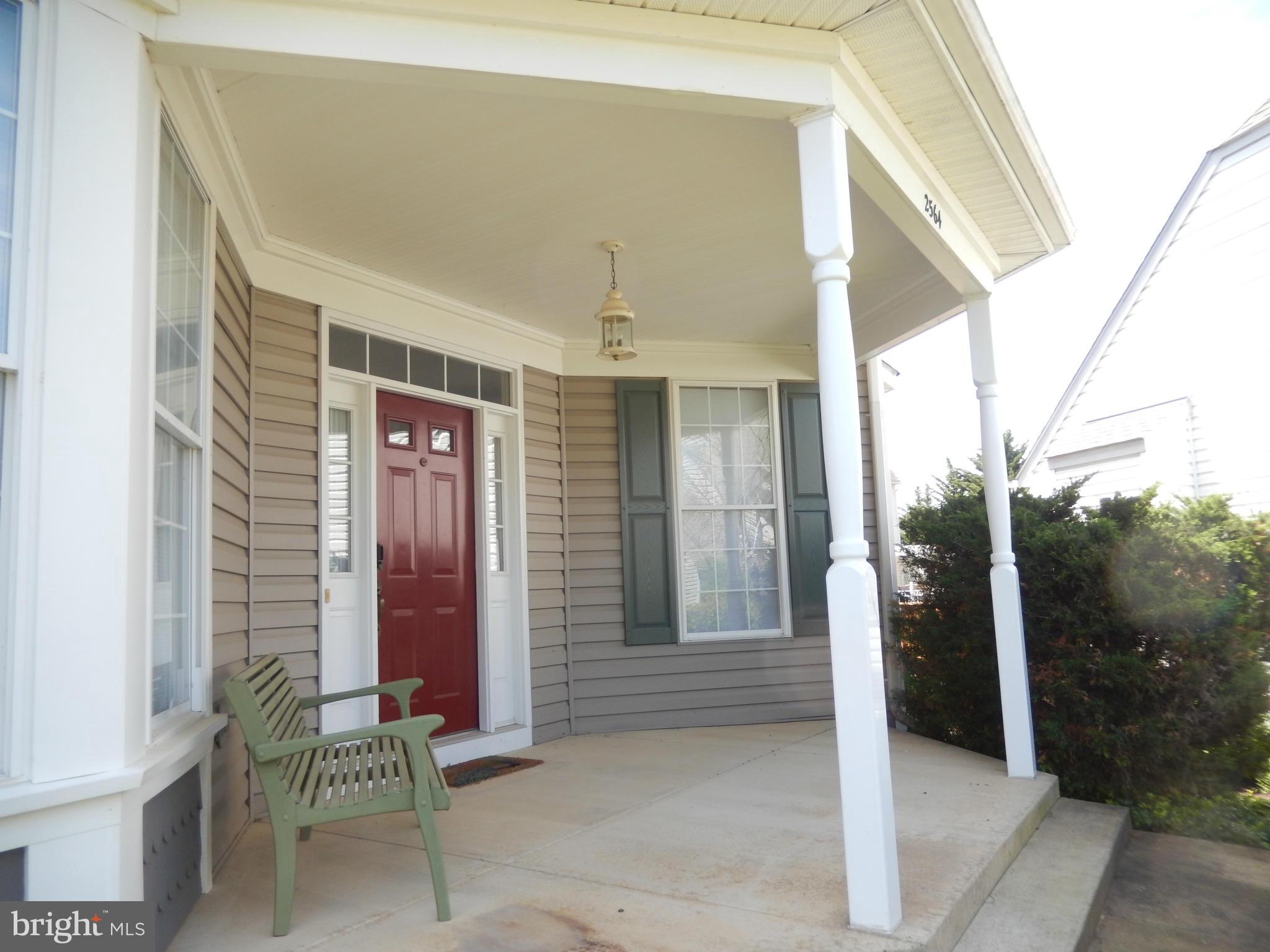 2564 Bear Den Road Frederick, MD 21701 - Photo 2 of 30 Lovely Front Entrance Porch, Fishscale Siding.