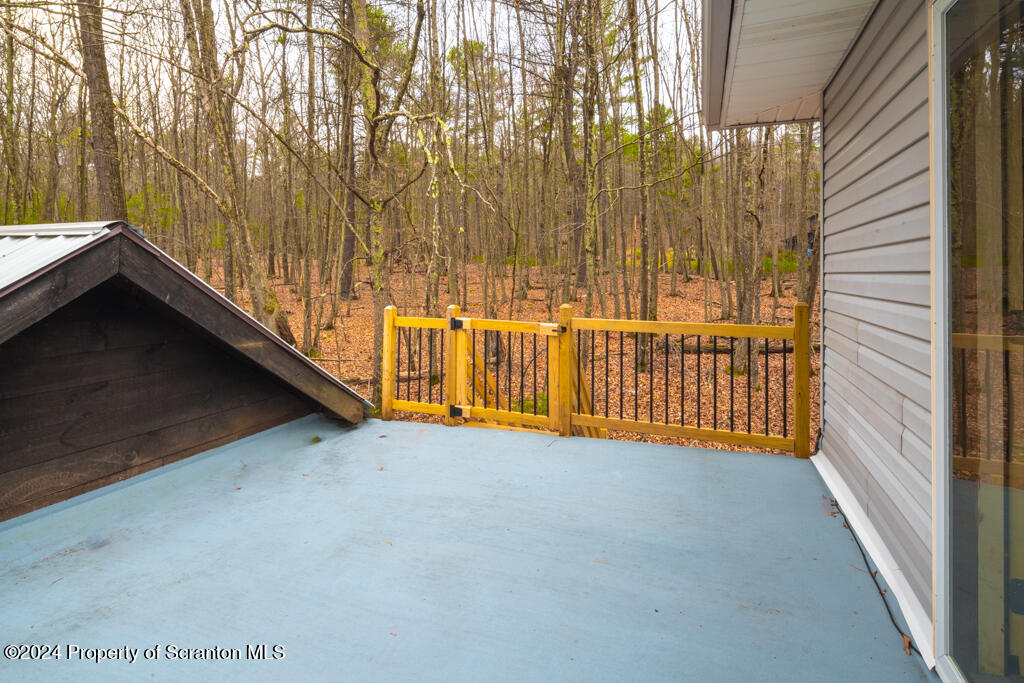 106 Rim Rock Road Milford, PA 18337 - Photo 25 of 32 a view of balcony with outdoor space
