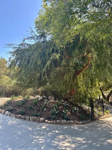 a view of outdoor space and yard