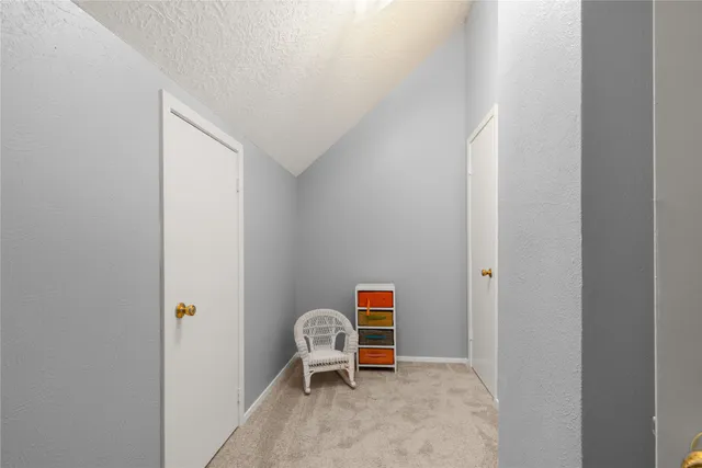 a view of a room with workspace