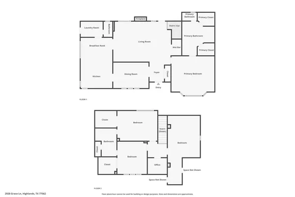 $445,000 | 2920 Grace Lane, Highlands, TX 77562