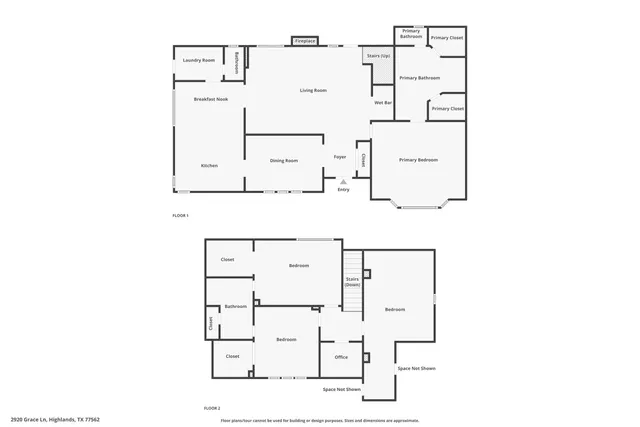 $455,000 | 2920 Grace Lane, Highlands, TX 77562