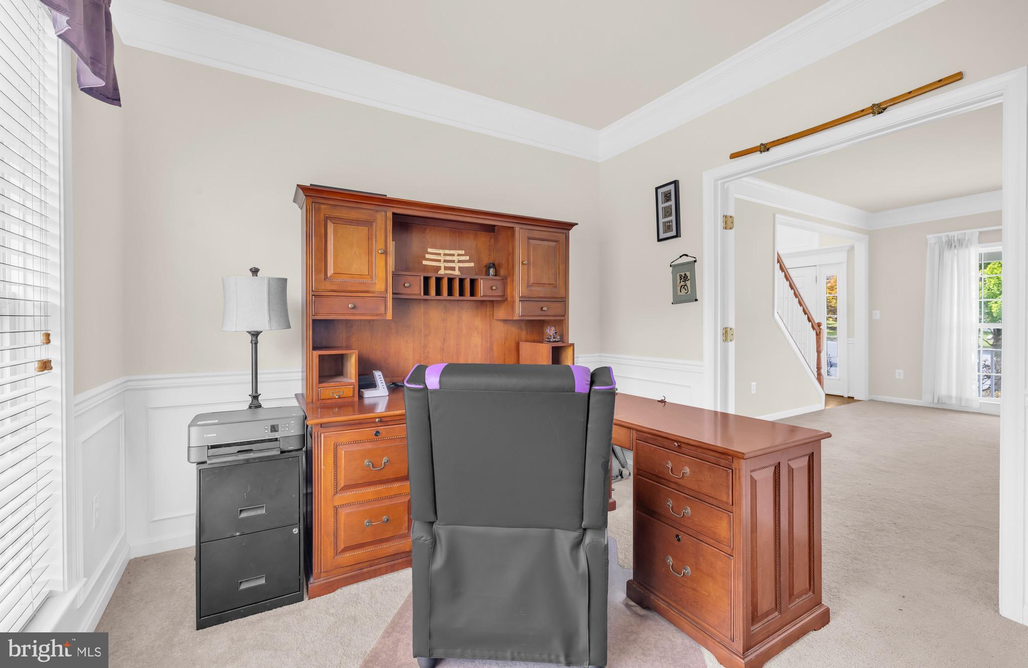 12 Evan Court Brunswick, MD 21758 - Photo 11 of 39 a room with furniture a mirror and wooden floor