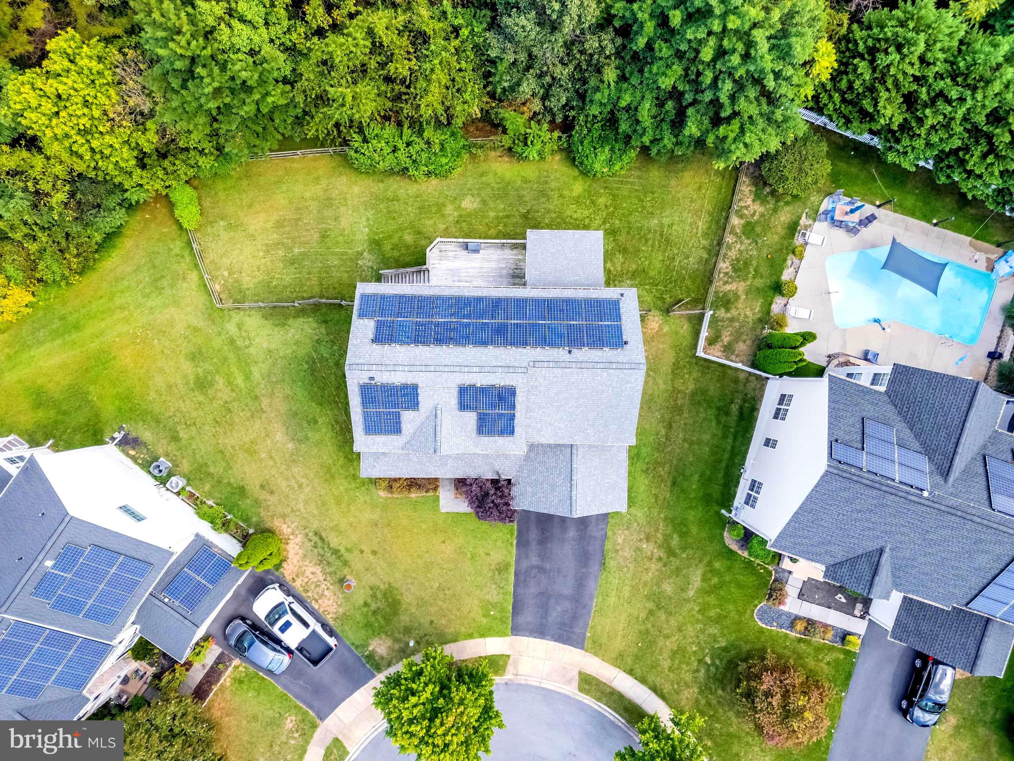 12 Evan Court Brunswick, MD 21758 - Photo 35 of 39 an aerial view of a house with a yard