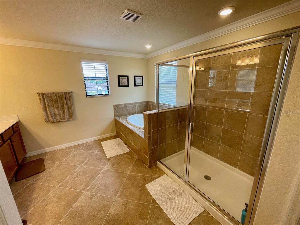 20940 Valore Court Venice, FL 34293 - Photo 19 of 52 a bathroom with a tub and shower