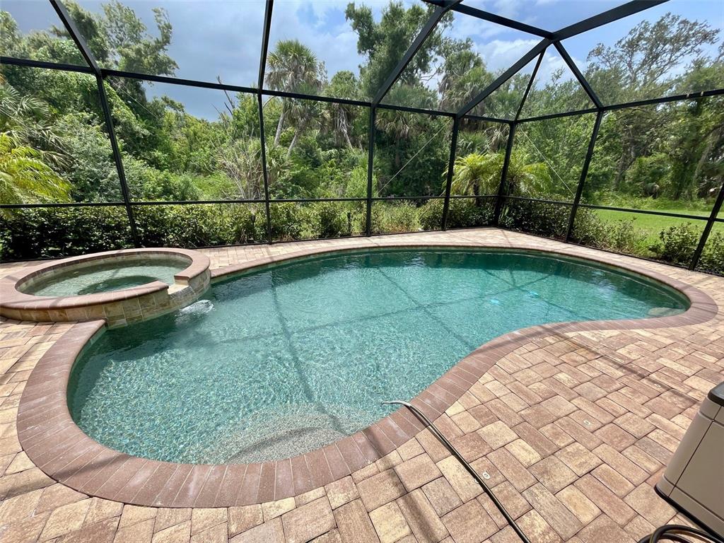 20940 Valore Court Venice, FL 34293 - Photo 32 of 52 a view of a swimming pool with a yard