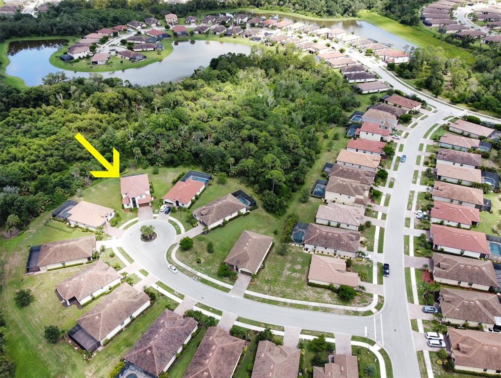 20940 Valore Court Venice, FL 34293 - Photo 42 of 52 an aerial view of residential house with outdoor space and swimming pool