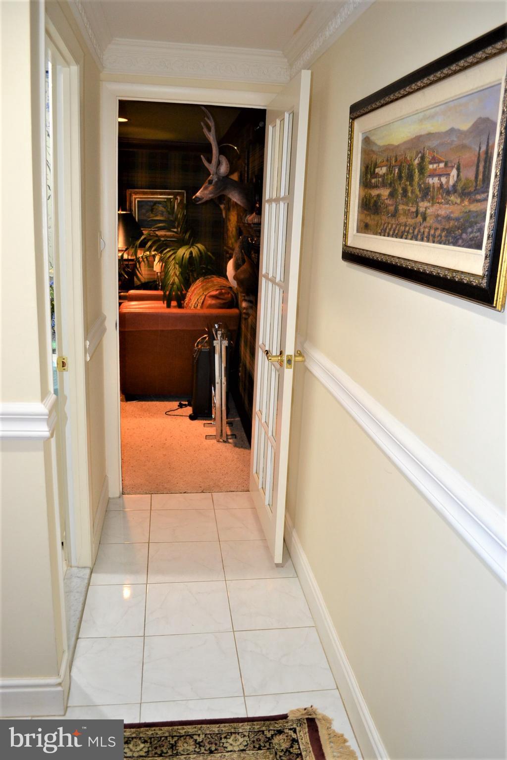 8531 Ridgeway Street Philadelphia, PA 19111 - Photo 32 of 44 Lower level hallway