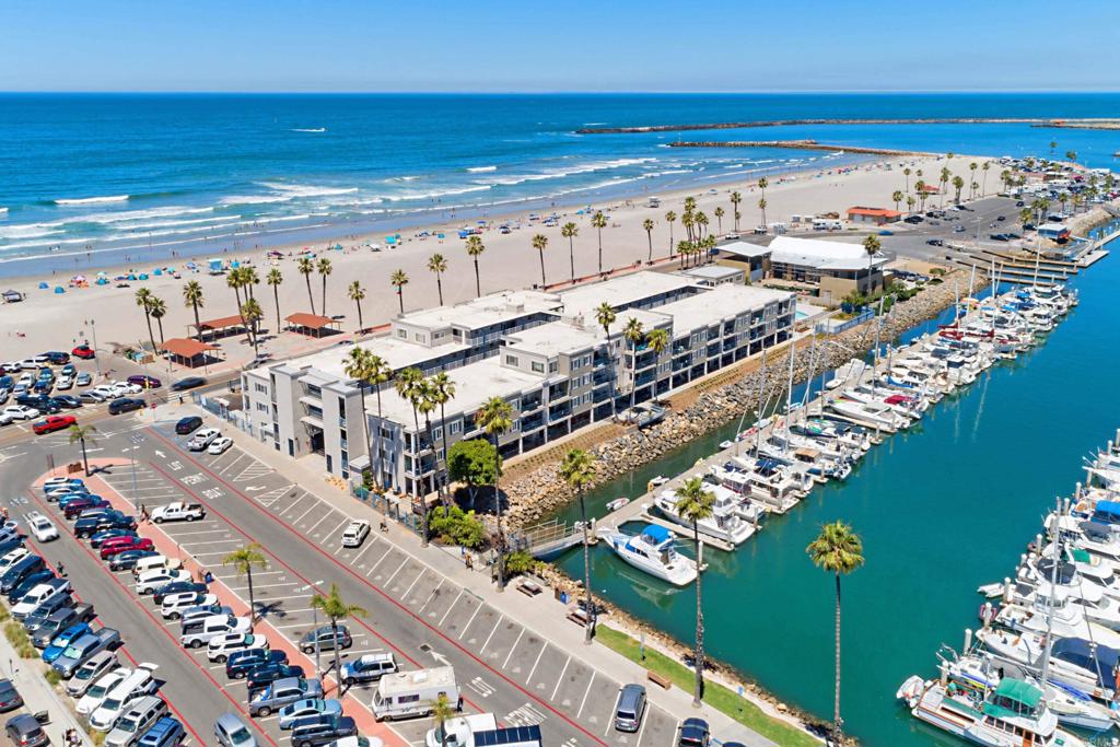 1202 North Pacific Street, Unit 106B Oceanside, CA 92054 - Photo 1 of 18 a view of city with ocean view
