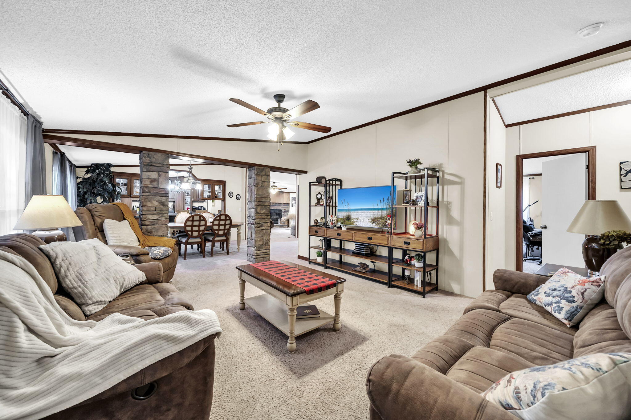 1422 Cat-Mar Road Niceville, FL 32578 - Photo 5 of 35 a living room with furniture and a large window