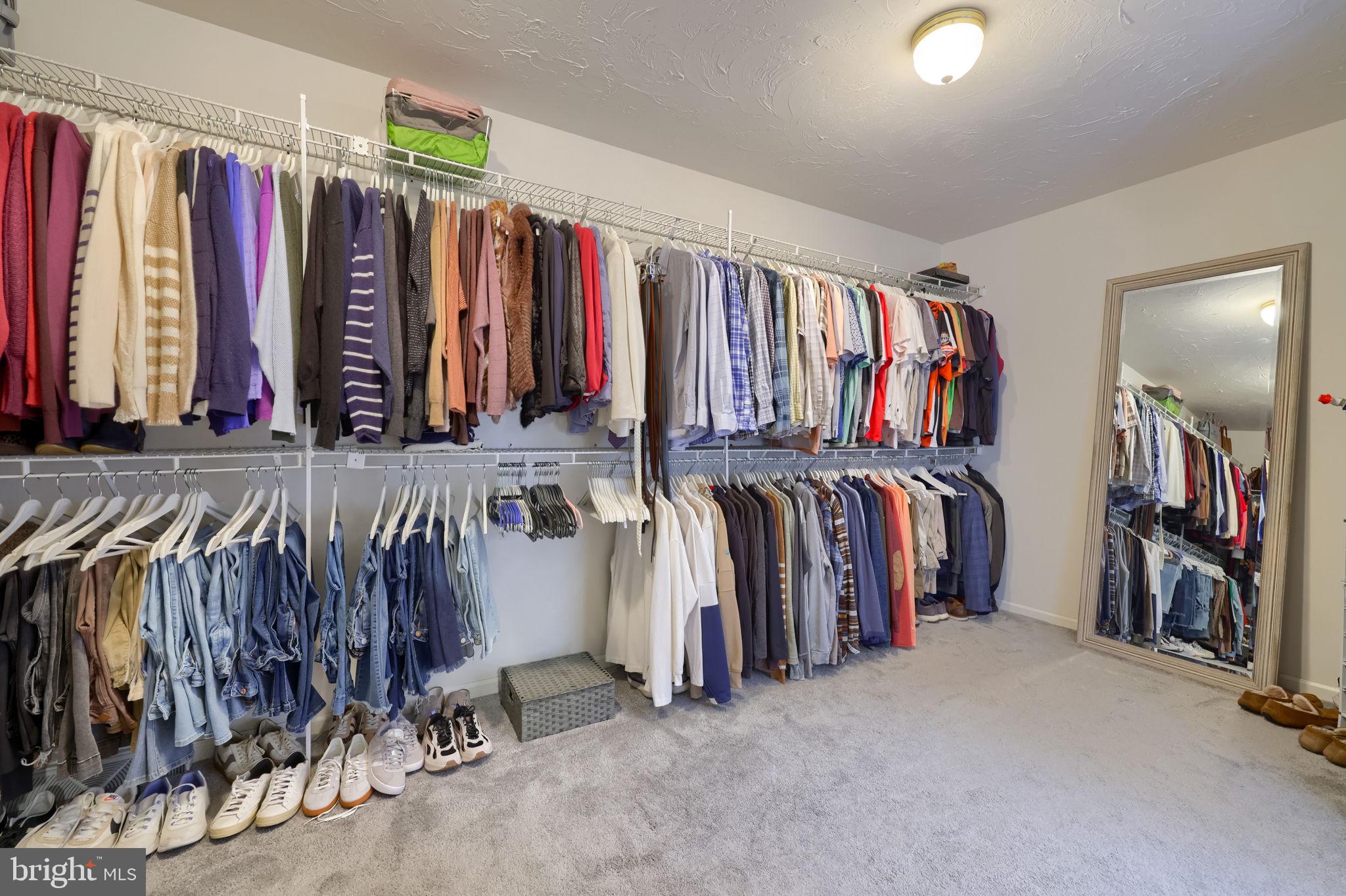 2702 Chestnut Run Road York, PA 17402 - Photo 34 of 65 a view of walk in closet with clothes