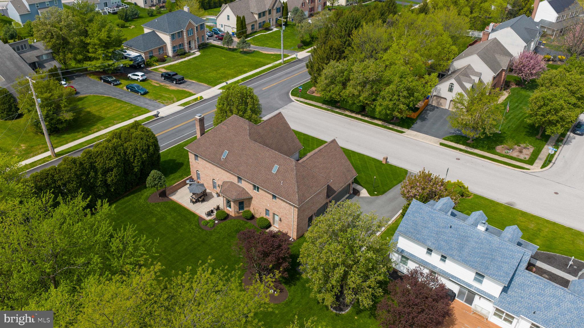2702 Chestnut Run Road York, PA 17402 - Photo 61 of 65 an aerial view of house with a yard