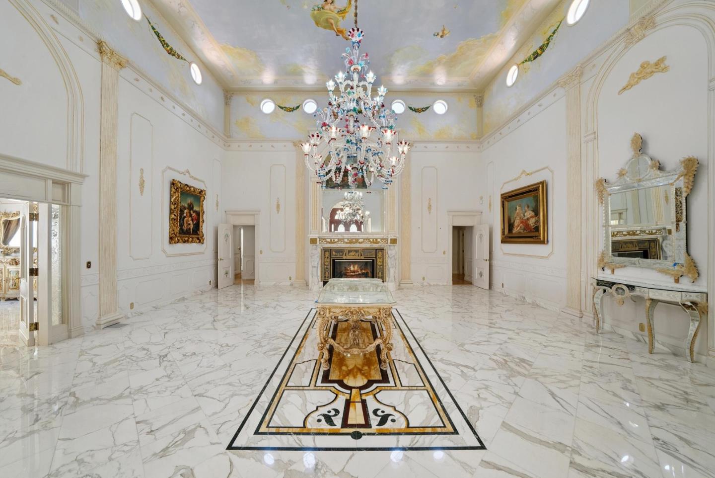 15360 Karl Avenue Monte Sereno, CA 95030 - Photo 3 of 10 a living room with furniture and a chandelier