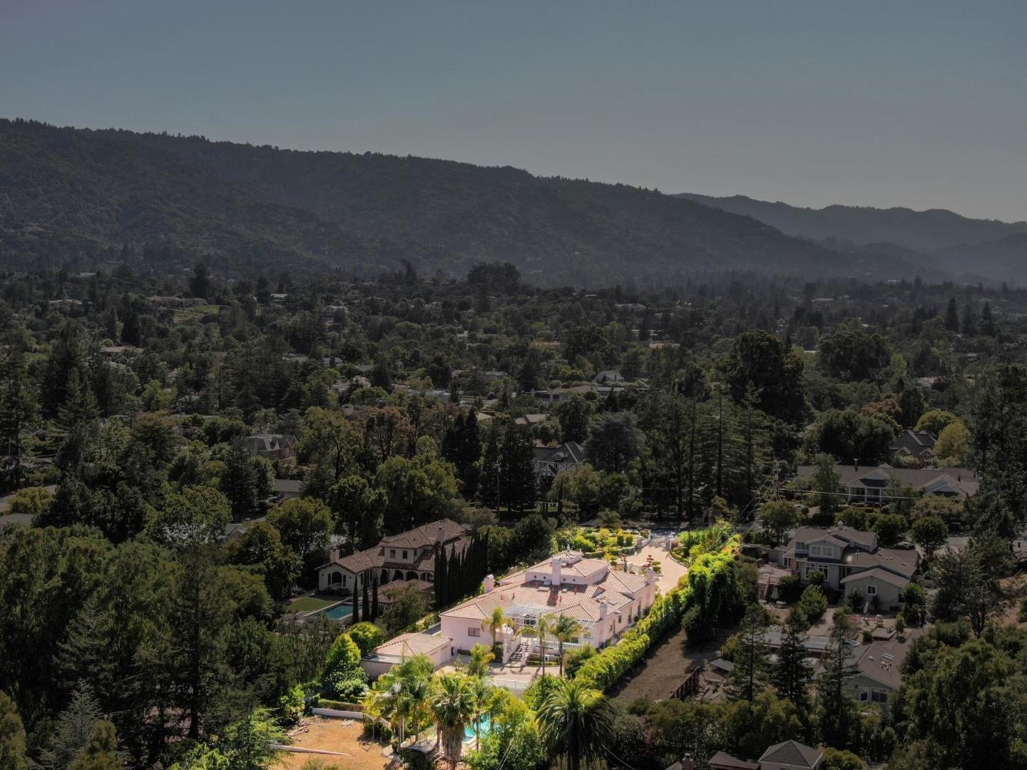 15360 Karl Avenue Monte Sereno, CA 95030 - Photo 9 of 10 a view of a lush green hillside and houses
