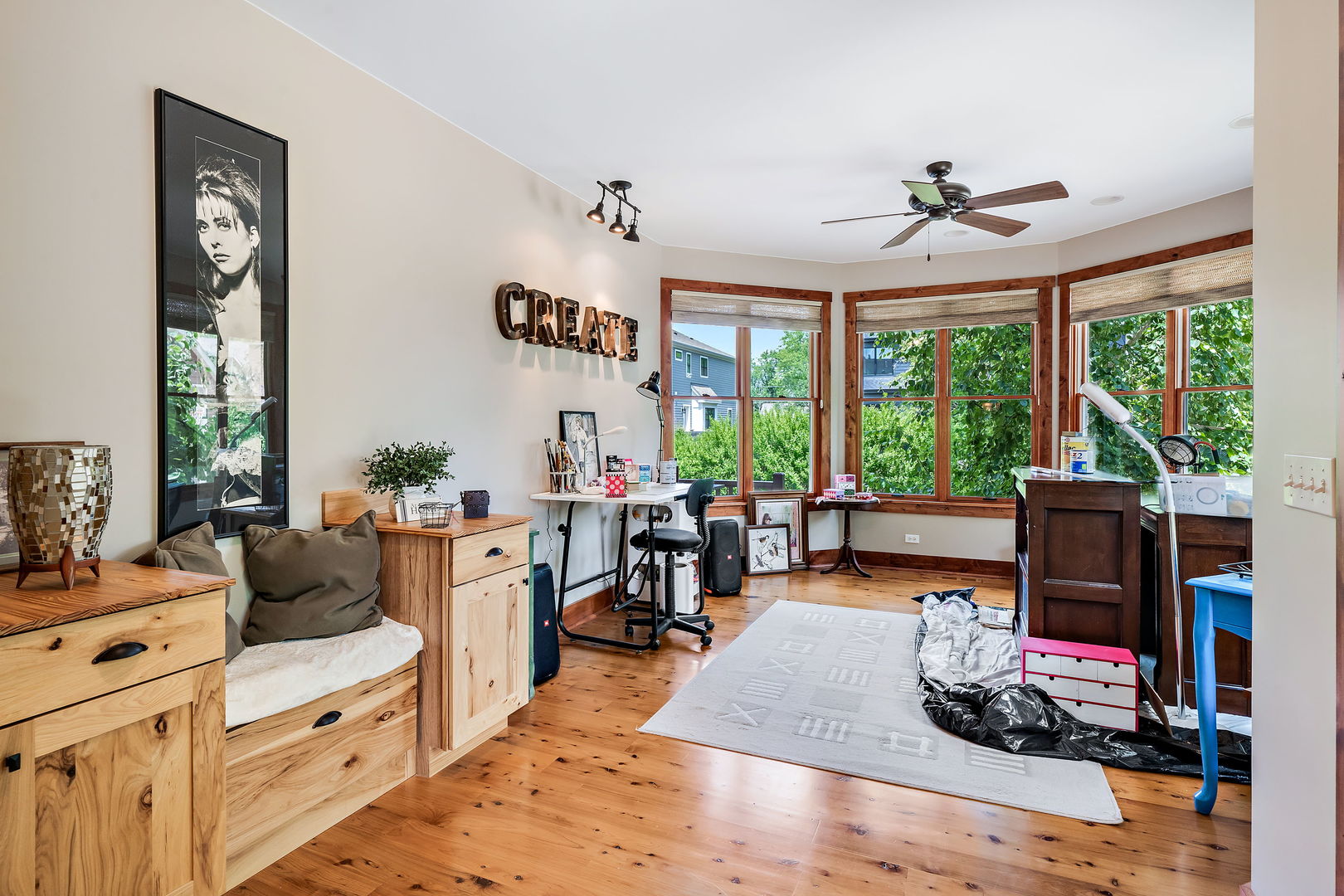 4511 Cumnor Road Downers Grove, IL 60515 - Photo 16 of 42 a living room with furniture and a large window