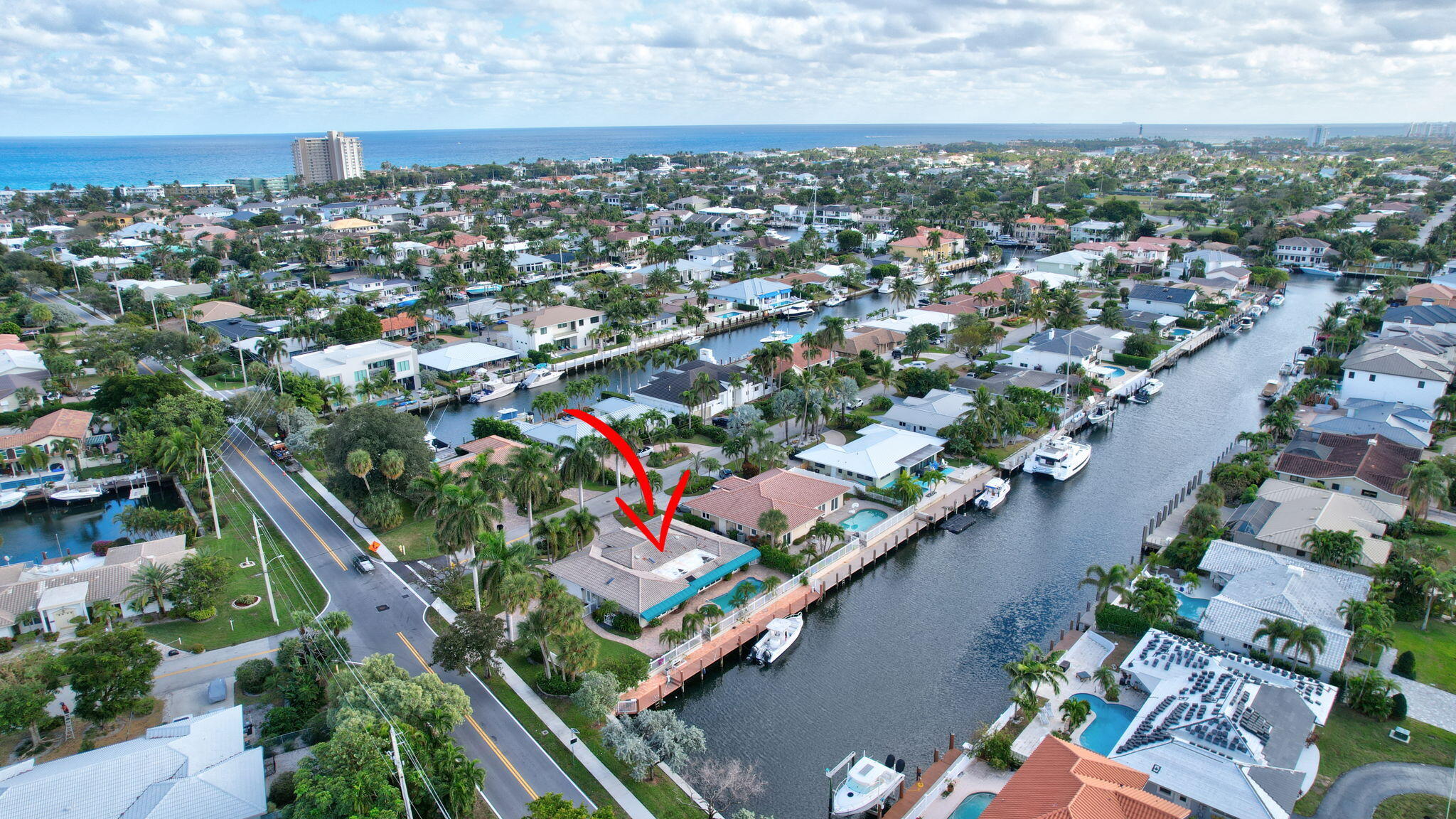 3851 Northeast 27th Avenue Lighthouse Point, FL 33064 - Photo 74 of 78 70-web-or-mls-DJI_0608_09_10_11_12