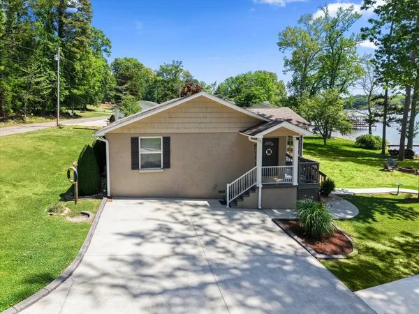 a house with a yard