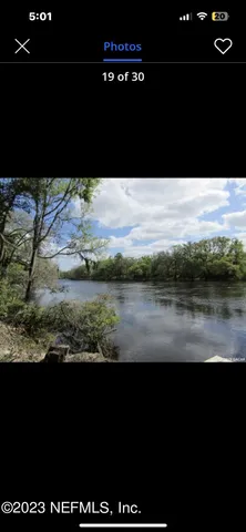 a view of lake and mountain